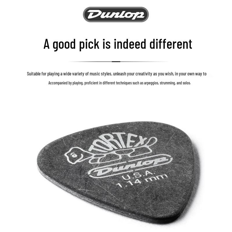 Dunlop Jazz3 Electric Guitar Pick - Genuine Small Turtle Jazz 3-Speed Bass Pick