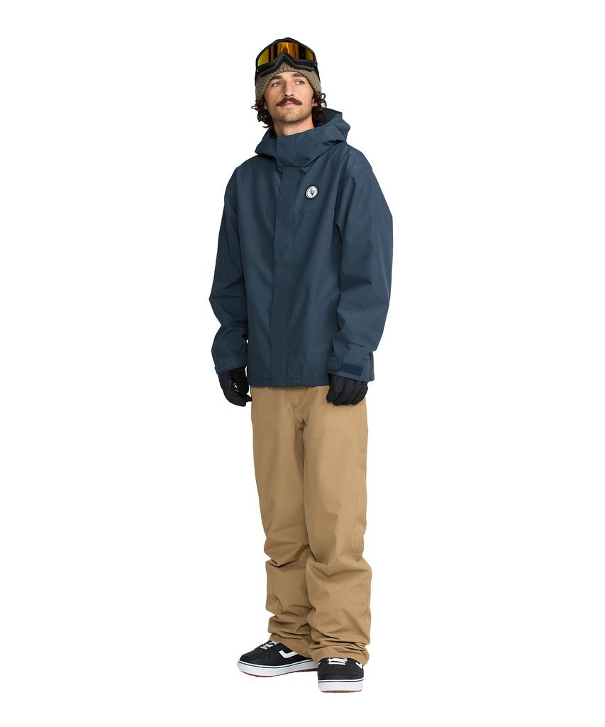 Volcom Men'S Buck-Three-Eighty Jacket (Dark Blue)