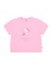 KIRSH X Charmy Kitty Pigment Semi-Crop T-Shirt [Pink]