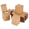 60pcs Kraft Paper Box Rectangle Sienna 8x6x6cm