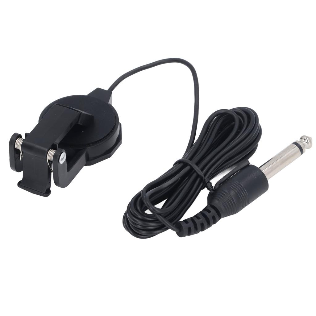Professional Clip On Pickup Plastic Compact Clip On Acoustic Guitar Pickup for Violin Erhu