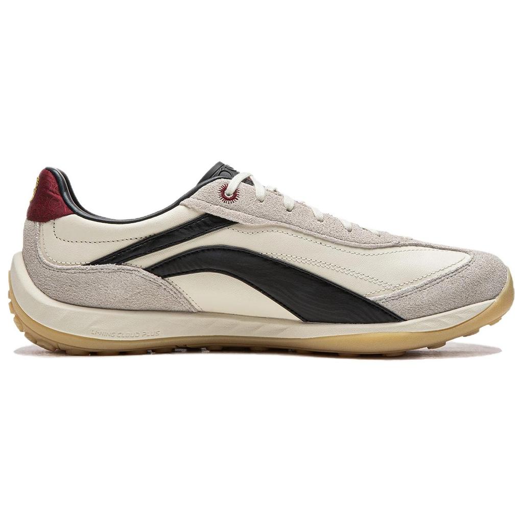 Li-Ning Heart Flow Vielseitig Einfach Langlebig Leicht Niedrig geschnitten Freizeitschuhe Unisex Freizeitschuhe Hellgrau AGCW002-1