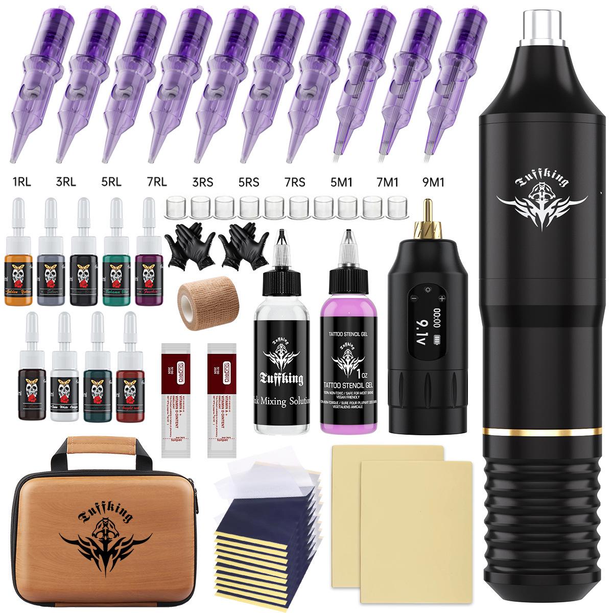 

Набор тату-машинок Tuffking - Удобная для начинающих тату-ручка и инструменты