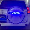 LED Bumper and License Plate Lights for Toyota Prado (10-20 models) - Spare Tire Cover Bright Strip Letter Stickers