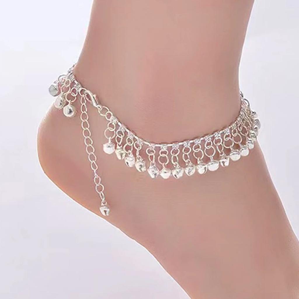 Retro Ethnic Style Beach Leisure Street Shot Personalized Bell Fringed Anklet Female