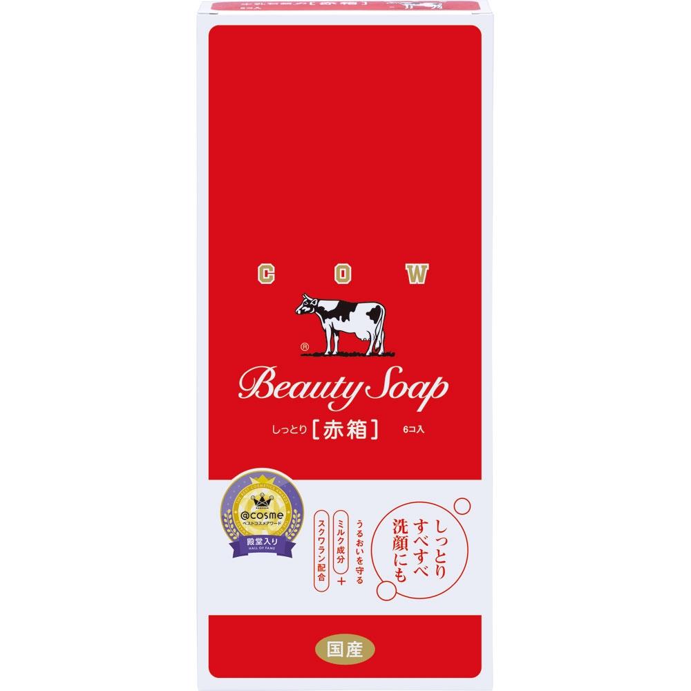 Cowbrand Red BoX 85g X 6 Cow Soap Kyoshinsha