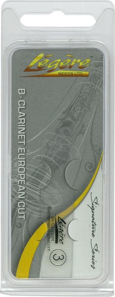 Legere Resin Reed Signature Series for Clarinet European B [Hardness 3] []