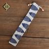 1pc Eco Friendly Canvas Drawstring Pouch Japanese Style for Chopsticks Spoon Straw Home Kitchen Travel Organizer