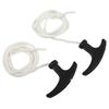 Rebound Pulley Starter 49cc Starter Garden Tools Approximately 950 Mm Quad Bike Accessory Comfortable Grip High Strength Rope