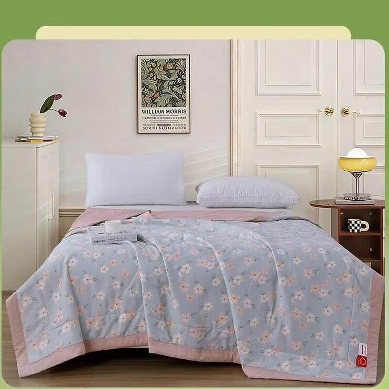 Caiyang Hua Xun All-Cotton Summer Quilt