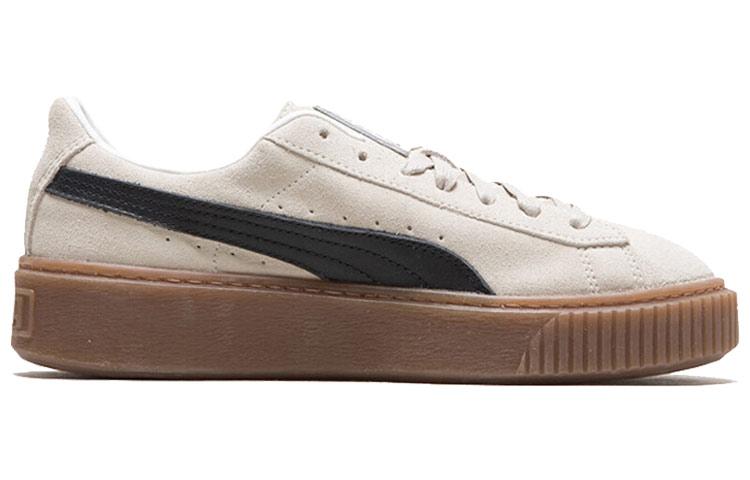 Puma Wmns Suede Platform Core 'Whisper White Black'