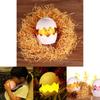 Led Night Light Usb Touch Bedside Lamp Egg Shape For Home And Hotel Use