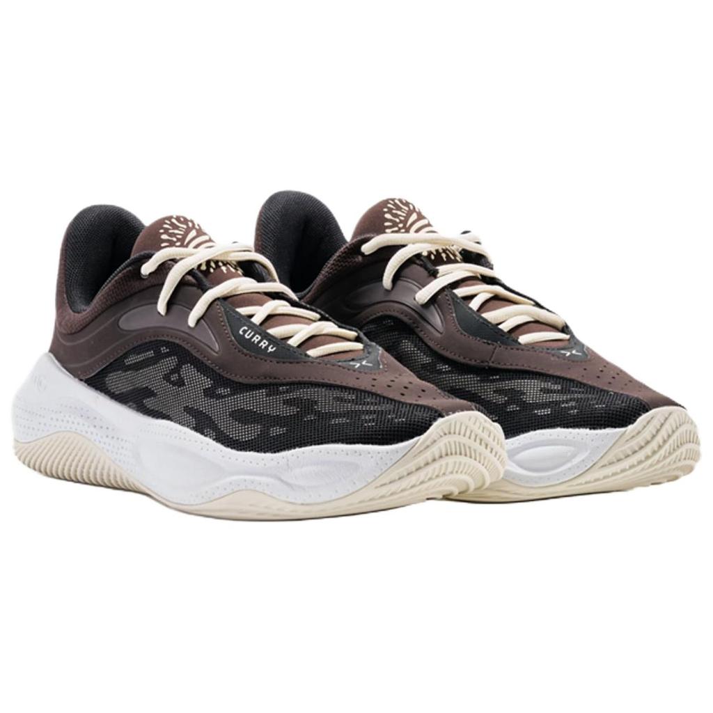 Under Armour Curry Splash 25 Comfortable Fit Durable Breathable Grip Basketball Shoes Unisex sneaker Dark-Brown Black 3028460-246