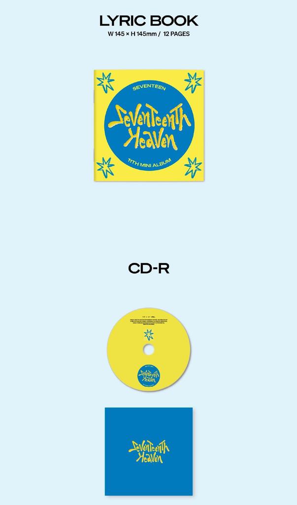 SEVENTEEN 11th Mini HEAVEN Carat 'SEVENTEENTH Ver.' (Korean Edition)