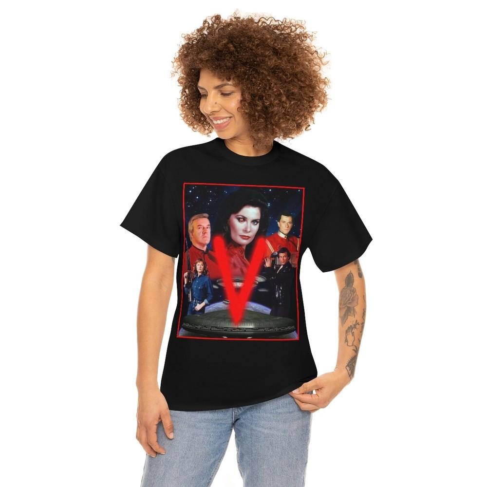 V for VISTORS TV Series  Short Sleeve Tee Unisex T-Shirt XXXXL