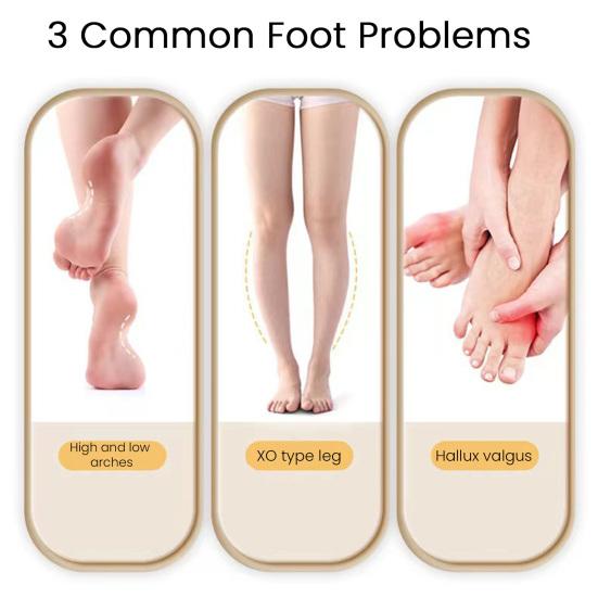 1 Pair Arch Trainer Non-slip TPR Overlapping Toe Separator Men Women Foot Arch Strengthener Valgus Bunion Corrector Tool