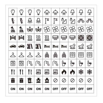 100 Stuks Helder Transparant Lichtschakelaars Label Sticker Waterdicht Schakelaar Paneel Labels voor Thuis Kantoor Slaapkamer Keuken