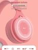 Macaron Wireless Bluetooth Over-Ear Headphones: Stereo, Long Battery, Universal, Perfect for Sports & Gaming.