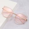 Fashion Cat-eye Women's High-end Sun Protection Sunglasses New Personalized Street Photography Sunglasses 1207