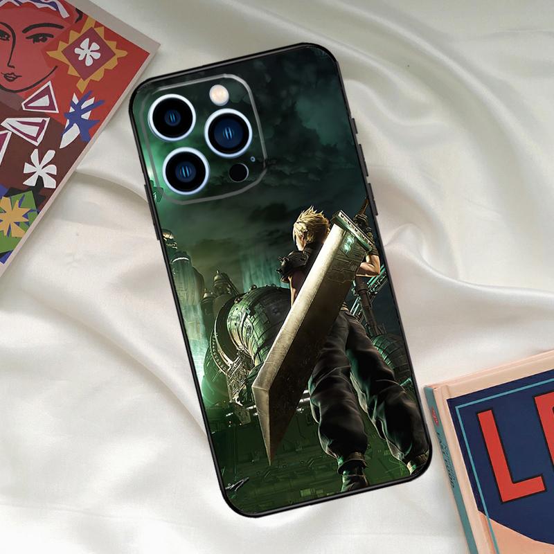 

Final Fantasy VII Phone Case For iPhone 15 14 12 11 13 16 17 Pro Max 15 16 Plus 13 Mini 16e 17 Air Funda Cover iPhone 14