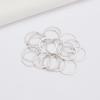 10pcs Diy Handmade Jewelry Accessories 14K Gold Bag Color Retention Popular Geometric Circle Round Material