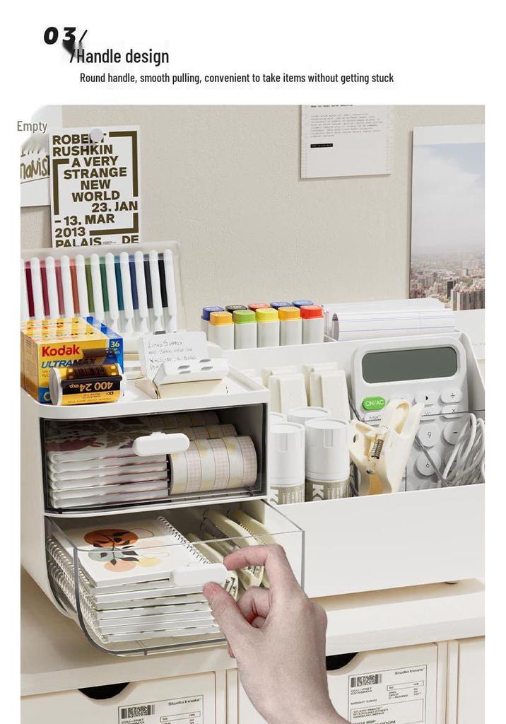 Cute Desktop Storage Box & Office Organizer