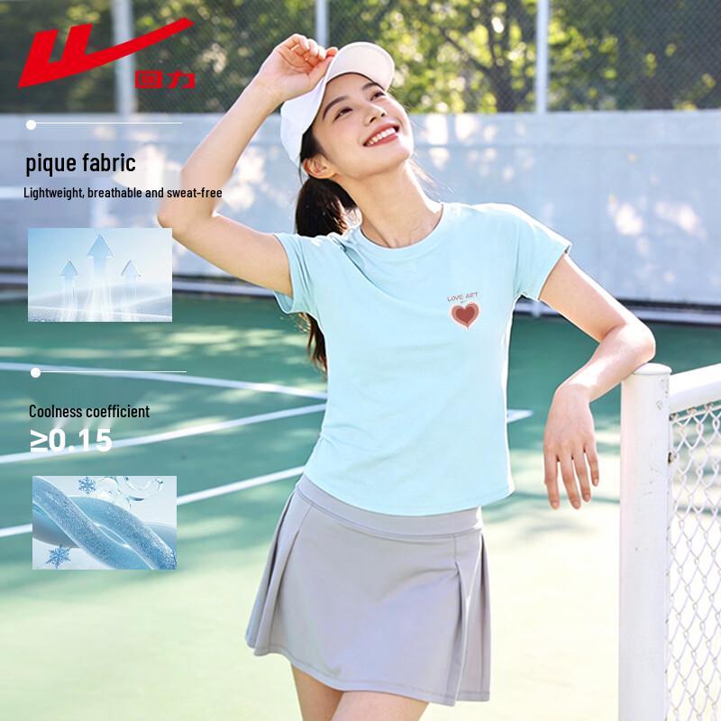 Warrior Women s Cool-Touch HL Heart Print T-Shirt M