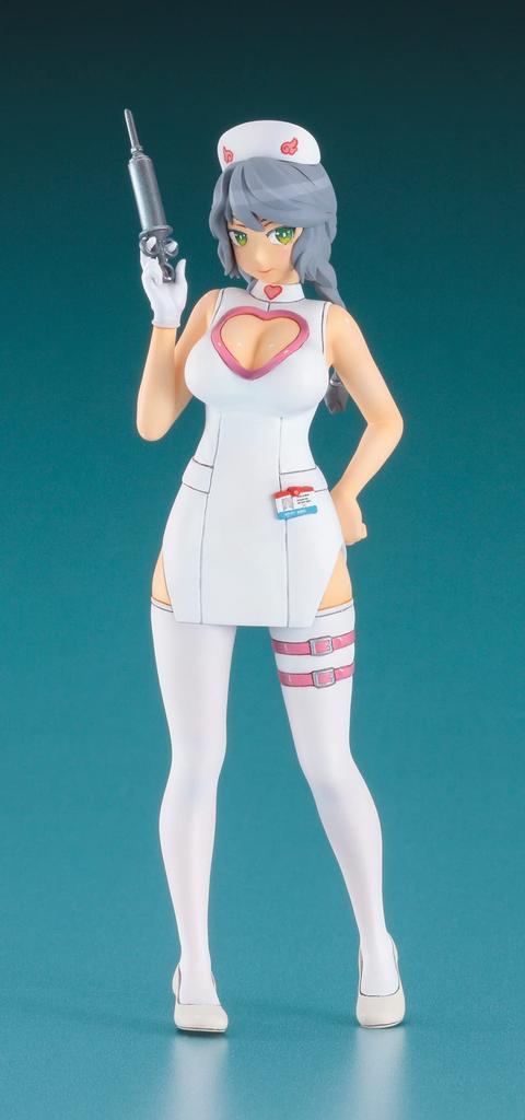 Hasegawa Kolekce Egg Girls Sasha Ilyushina Nenabarvená pryskyřičná stavebnice SP536 1/12 č. 31 (Zdravotní sestřička)