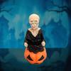 Moving Head Ghost Skeleton Ornament Resin Pumpkins Skeleton Figurines  Micro Landscape Ornaments