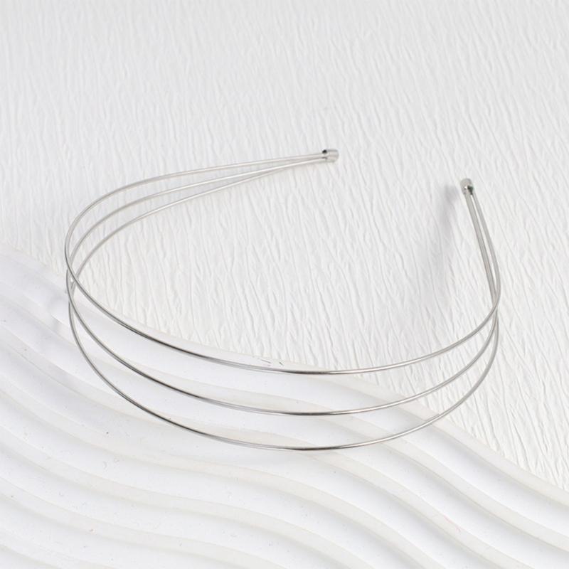 Metal DIY Wedding Headband Bride Crown Gold Headdress Hairwear Hairband Base