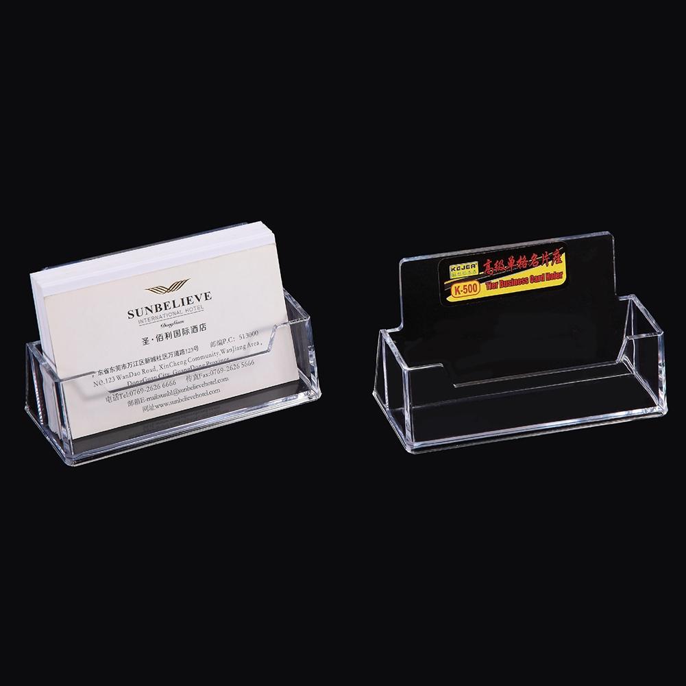 Tool Business Card Holder Transparent Display Easels