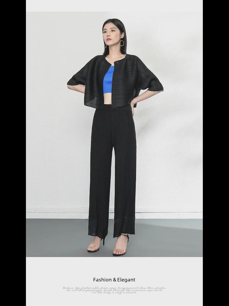 Dámský ležérní skládaný kardigan Miyake 2024