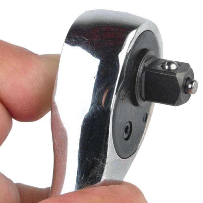 1/4 3/8 1/2 Inch Ratchet Wrench 24 Tooth Drive Ratchet Socket Wrench Tool Multifunction Diy Hand Tool Ratchet Handle Wrench