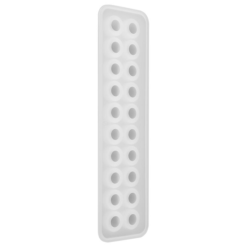 A95D-Silicone Mold Set Pendant Mold For Diy Necklace Bracelet Jewelry Making Craft-20 Cavities прозрачный белый