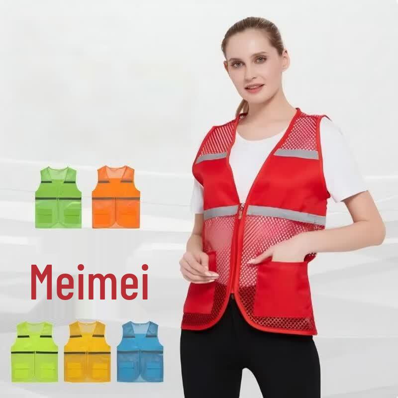Muke Summer Reflective Mesh Vest