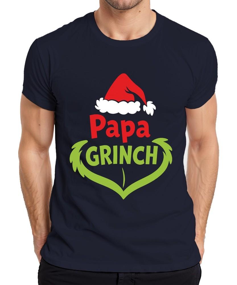 Dad Grinch Christmas Funny Xmas Gift Dad Gift Unisexs Tshirt S