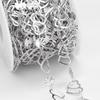 1Meter Stainless Steel Leaf Star Charm Tassel Link Chain Dangle Charms Pendants Chains for DIY Necklace Bracelet Jewelry Making