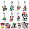 Newcopper Winter Christmas Tree Old Man Snowman Pendant Suitable For Original Bracelet Diy Boutique Gi