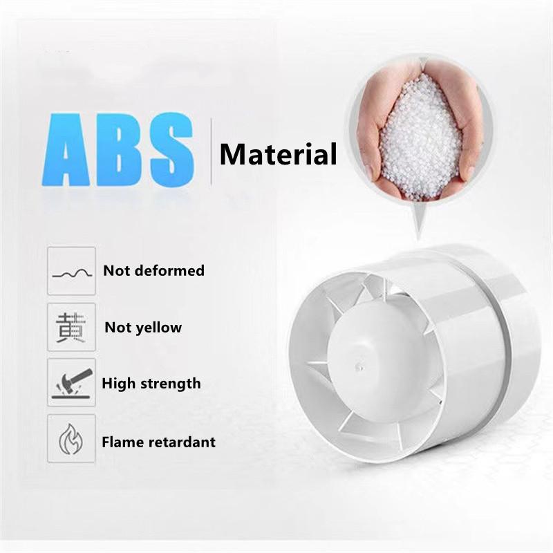 4/5/6 inch 220V Silent Ventilation Air Vents Ventilator Extractor Exhausted Extractor Fan Ventilator Bathroom Kitchen Washroom