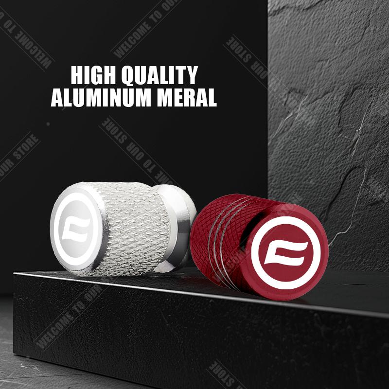 ASS1 Motorcycle CNC Aluminum For CF MOTO Emblem NK300 NK650 300SR 450SR 800MT 450MT 650GT 4pcs Tire Valve Air Port Stem Cover Caps
