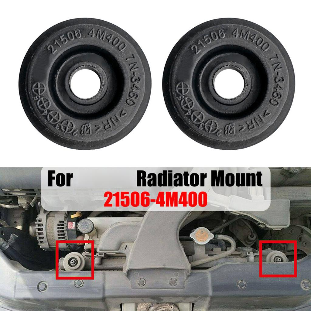 Automotive Radiator Rubber Shock Absorbers Cushion Pad 215064M400 Suitable for Enhances Stability Durability Secure Fit
