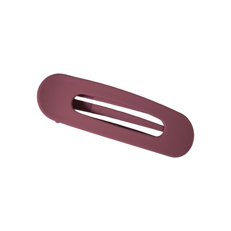 Explosions matte texture duckbill clip color back of the head ponytail hair clip oval horizontal clip temperament hair accessories
