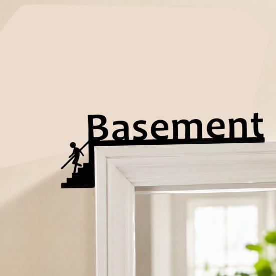 Klebe-Badezimmer-Schild Lustiges Türschild, Metall-Wandkunst für den Denkraum mit humorvollen Zitaten, Selbstklebende Büroplakette Toilette für Toilettenraum, Rostfrei