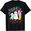 Camiseta dos Ursinhos Carinhosos Beary Merry Com o Ursinho da Alegria e Desejos de Natal