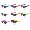 Nuovo Braccialetto Specchietto Snap per Ciclismo Occhiali da Sole Pieghevoli Stile Europeo Americano Occhiali Personalizzati con Anello a Scatto