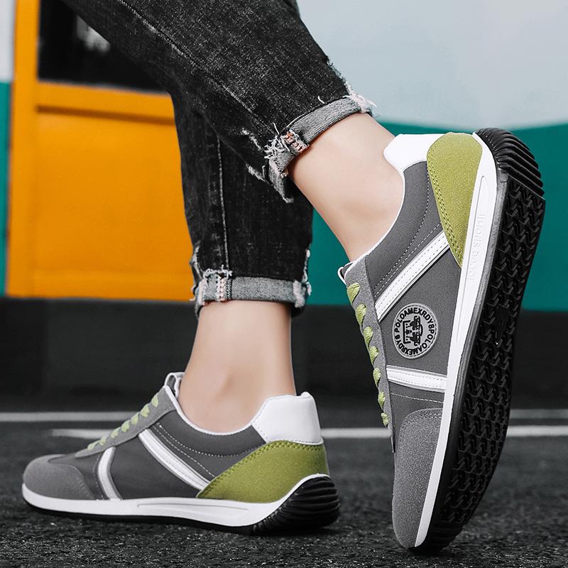Men 's Casual Four Seasons Fashion Skateboarding Students Comfortable Sneakers Boys Trending Soft Sole Breathable Shoes