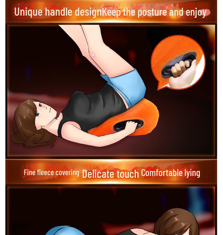 Inflatable Triangle Pillow for Couples: SM Furniture & Position Aid