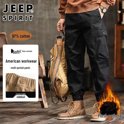 JEEP SPIRIT Men's Winter Cargo Joggers