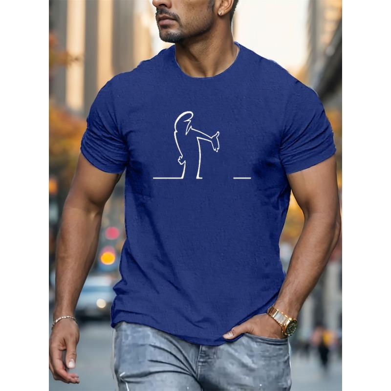 Men s Summer Fashion Casual Sports Short Sleeves 2XS