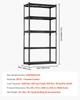 Storage Shelves 5 Tier Adjustable Heavy Duty Garage Shelving Unit 2000 lbs